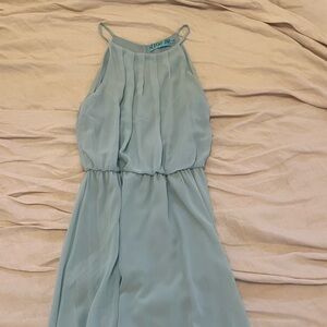 Blue mini dress Francesca’s